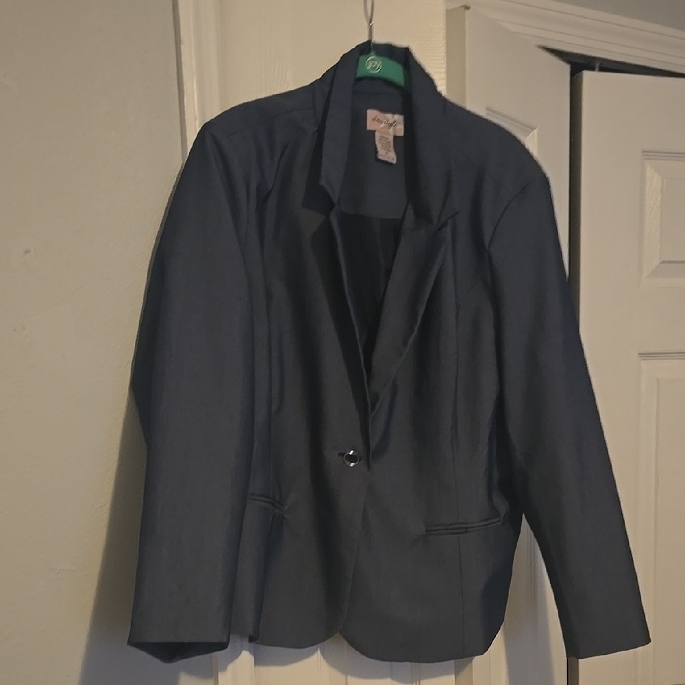 Classic  Chambray Blazer